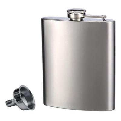 China Eco Style Minimalist Classic Liquor Stainless Steel Material Multi Capacity Liquor Whiskey Hip Flasks for sale