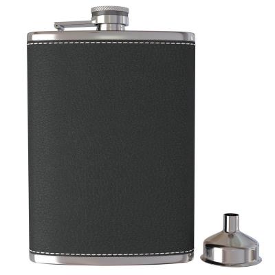 China Minimalist Multi Capacity Portable Leakproof 304 Stainless Steel Hip Liquor Whiskey Hip Flasks With Funnel Resistant for sale