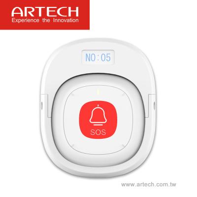 China Restaurant ARTECH WB100 - ARTECH Wireless Service Button for LoRa Wireless Service System for sale