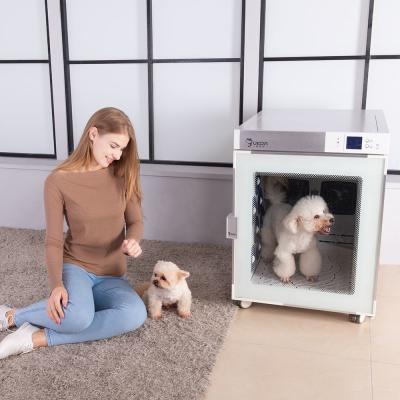 Cina Vendita calda Scatola di asciugatura automatica per animali domestici a forma di cubo a forma di cubo intelligente per animali domestici per Teddy Cats in vendita