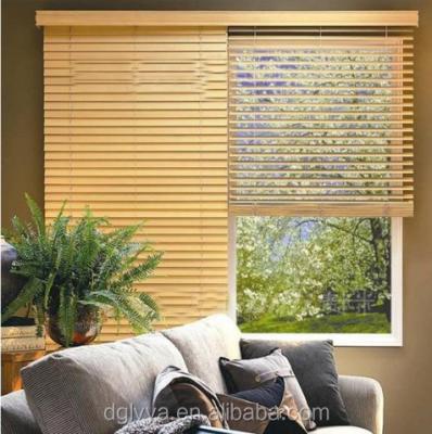 China Factory Supplier Thermal Insulation Office Venetian Waterproof Curtains And Blinds Custom Design Universal PVC Wood Slats For Window Blinds for sale