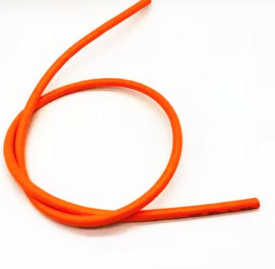 China 2X2.0+4X0.3mm High Jacket 300/500V Servo Motor Connector Industrial Flexible Orange Plug Coiled Sring To Spiral TPU PUR Electrical Cable for sale