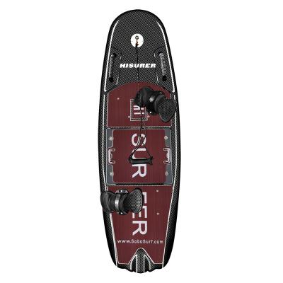 China HISURFER carbon fiberglass fabric wingfoil hydrofoil unisex inflatable paddle board inflatable electric surfboard for sale