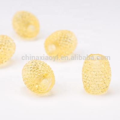 China Popular Garment Item Resin Beads Sugar Ball Garment Accessories Various Design Loose Beads For Jewelry Making Artwork Fabric for sale