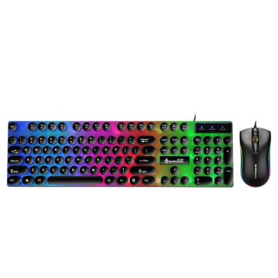 China Waterproof Low Price Game Mechanic Mini Wireless QM-J008D290 Portable Mouse Keyboard Set On Sale for sale