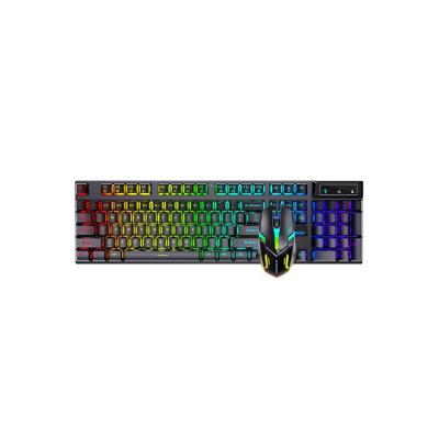 China Manufacturercheap Price Waterproof Professional Gaming Wired QM-J005D500 Mouse Keyboard Set For Sale for sale