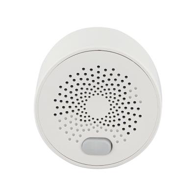 China Fireproof Housing App Powered AC110/220V Smart Home Mini Size Tuya Wifi Gas Leak Detector for sale