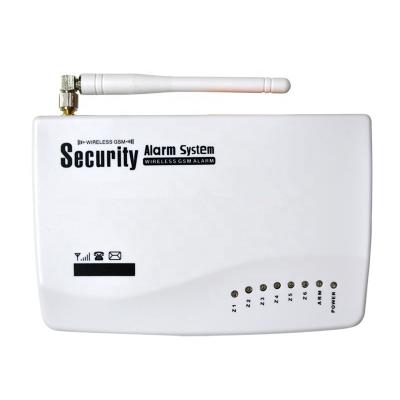 China Smart Home Auto Security 4 Wired Wireless 433Mhz GSM Zones And 6 Zones Cheap System Alarm for sale