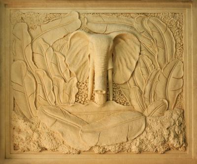 China 2015 hot sell artificial sandstone wall relief QG-R0009 for sale