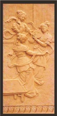 China 2015 hot sell artificial sandstone wall relief QG-R0017 for sale