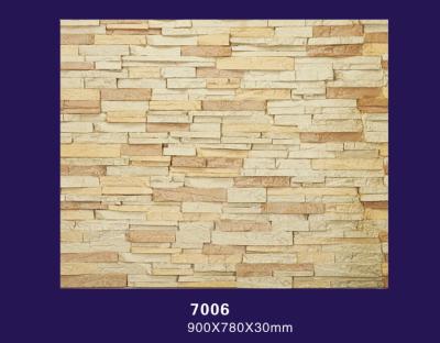 China High quality light weight waterproof exterior faux stone panel for sale