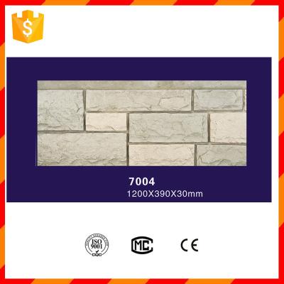 China Light weight waterproof exterior pu cultured stone panels for sale