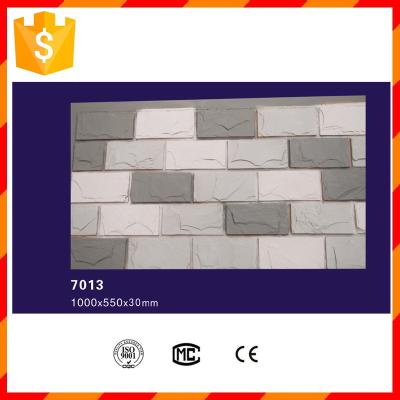 China Light weight waterproof exterior foam stone wall panels for sale