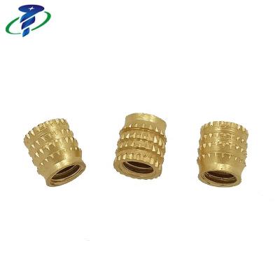 China Automotive Embedded Brass Threaded Insert For Plastic Injection Molding for sale