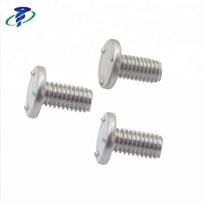 China Stainless Steel CD Weld Stud M6x12 Flat Screw for sale