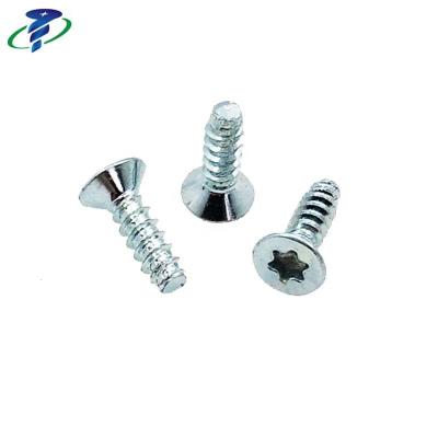 China Ejot Flat Galvanized Carbon Steel Pint Head Torx Flat Countersunk Screw 2.9*8mm for sale