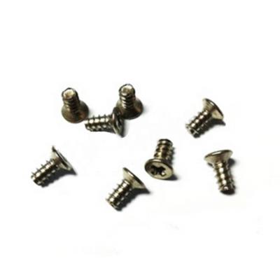 China Carbon Steel M1.6 Flat Self Tapping Thread Countersunk Head Screw For Plastics for sale