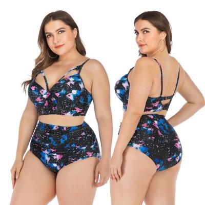 China Breathable Accept OEM Sexy Bikini Swimwear 2019 High-waisted Plus Size Swimwear And Beachwear for sale