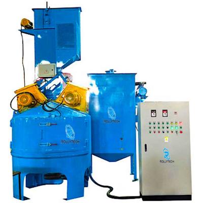 China Surface Rotary Table Shot Blasting Machine For Casting Surface for sale