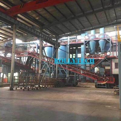 China Industries Foundry Green Clay Sand Casting Production Line for sale