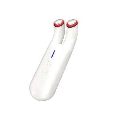 China Electric Wrinkle Remover Beauty Anti Aging Device Portable Eye Massager With Heat EMS Eye Wrinkle Removal Massage Pen for sale