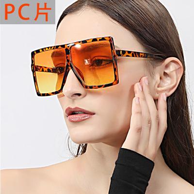 China 2021 fashion men's sunglasses sunglasses with large metal hinge women's sunglasses fashion trend European and American fashion star models for sale