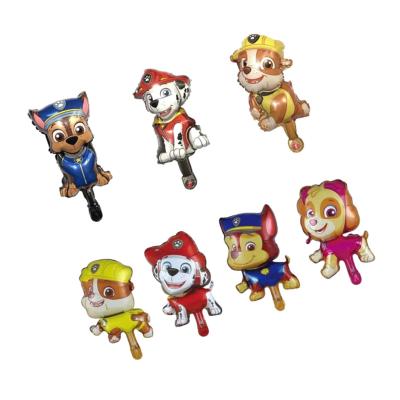 China Gift Toy New Cartoon Animal Shape Mini Barking Dog Patrol Foil Balloon Children's Birthday Party Decoration Supplies Wholesale Kids Toys for sale