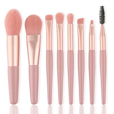 China Wholesale Professional Luxury Portable High Quality Professional Pink Makeup Brush Kit de brocha de maquillaje Mini Makeup Brush Set for sale