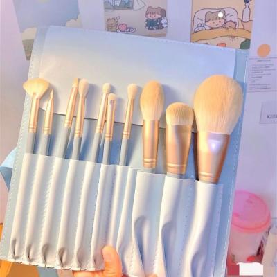 China Brochas De Maquillaje 10pcs Gift Box Makeup Brush Set Vegan Style Makeup Brush Set Professional Custom Private Label 2022 New for sale