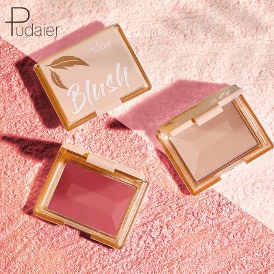 China Waterproof custom blush low moq OEM wholesale blush single contour palette face blush vegan makeup blush with your logo for sale