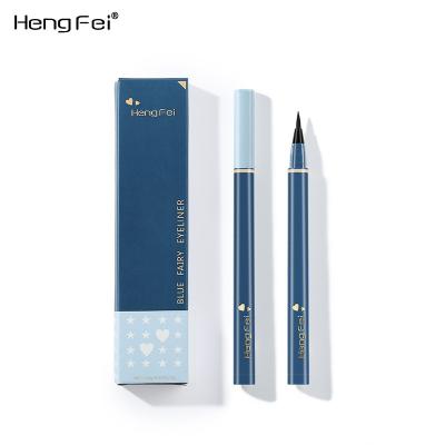 China Waterproof Brown Durable Waterproof Wholesale Eyeliner Stamp Pen Glue Liner Eye Coffee Magic Adhesive Eyeliner Pencil for sale