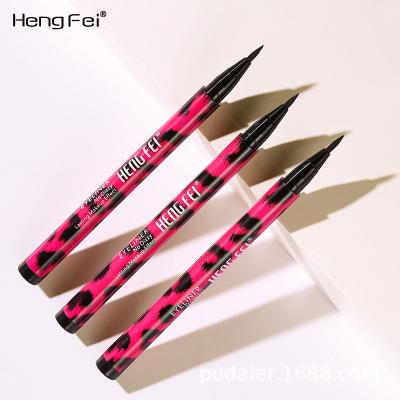 China Vegan Matte Liquid Eyeliner Pen Waterproof Liner Pencil Eye Liner Glue Logo Waterproof Black Long Custom Use for sale