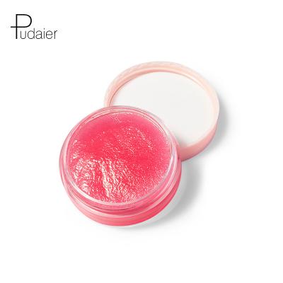 China Hot Selling Waterproof Lip Scrub Exfoliating Cute Honey Lip Balm Care Lasting Peach Lip Scrub Private Label for sale