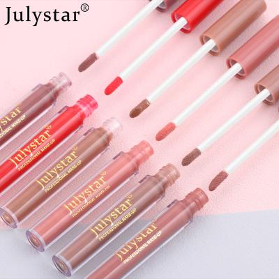 China 2022 Waterproof Liquid Matte Lipsticks Lip Gloss Custom Lipstick Charm Logo Lip Gloss Pigmented Lip Gloss Private Label for sale