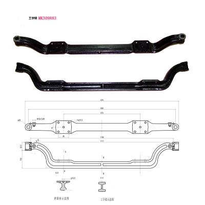 China FOR AVANT Mk 309883 Front Axle For Mitsubishi FUSO D4 4D30 for sale