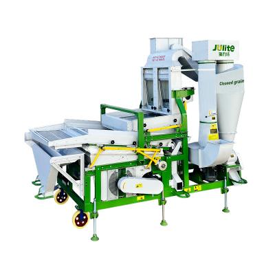 China Gravity Separating 5XFZ-25SC Big Type Paddy Maize Peanut Seed Bean Pre Cleaning Equipment Machine With Gravity Table for sale