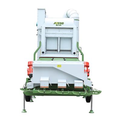 China Easy Operation Large Capacity 5-6T/H Mobile Agriculture Grain Bean Soybean Seeds Pre Cleaning Machine for sale