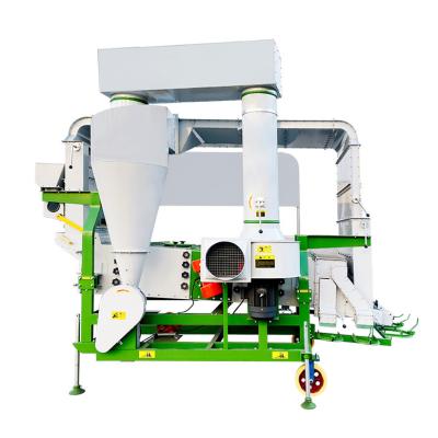 China Competitiveness Easy Operation Grain Air Screen Movable Seed Stripper And Destoner Easy Price Large Capacity for sale