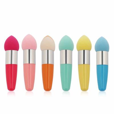 China Facial Sponge Blender Makeup Powder Puff Cosmetic Makeup Sponge For Base Custom Logo Cute Blender Sponge Makeup for sale