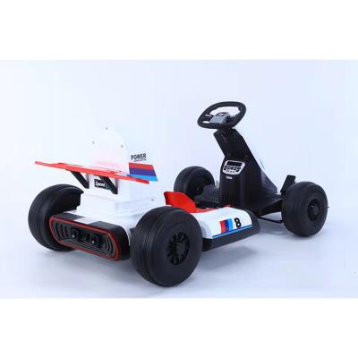 China hot 2022 new children's outdoor electric car factory price 550 double drive kids go kart kids go kart for sale