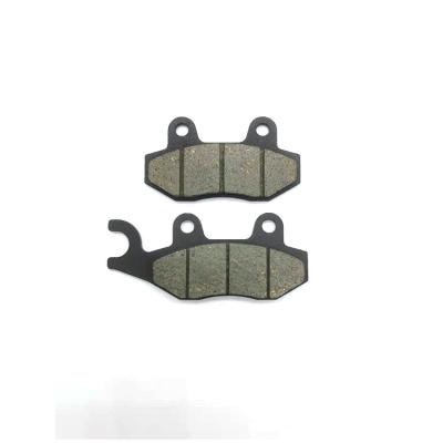 China Semimetal Best Quality Machined Brake Pads Motorcycle System Customized Machined Brake Pads for sale