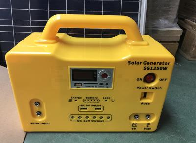 中国 DC12V 1250W Home Solar Battery PV Panel Power System With FM Radio 販売のため