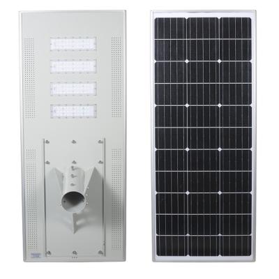 China Lâmpada de rua de painel solar de liga de alumínio para clima -20C-60C e potência de saída de 30-200W à venda