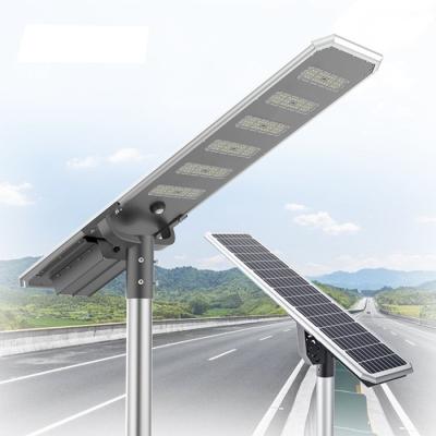 China Outdoor 60w 80w 100w 120w Integrated All In One Led Solar Street Light Lithium Battery for sale