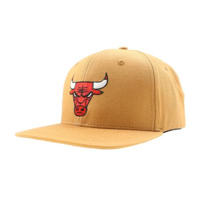 China 3D Embroidery 6 Panel Custom Flat Hat Wool Cloth High Quality Snapback Hat for sale