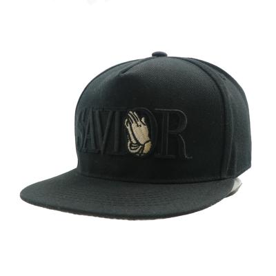 China Custom High Quality Custom 5 Panel Snapback Baseball Cap And Snapback Hat Logo With 3d Embroidery Custom Logos for sale