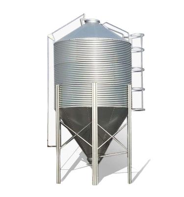 China New Feed Storage Manufacturer Price Pig Feed And Poultry Farm Used Grain Storage Poultry Farm Silo For Sale for sale