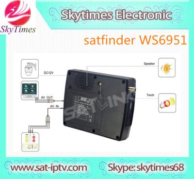 China satellite finder meter ws6951 satlink ws6906 dvb-s2 for sale