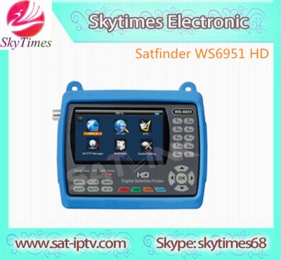 China satellite finder ws6951 DVB-S2 HD MPEG4 satfinder for sale