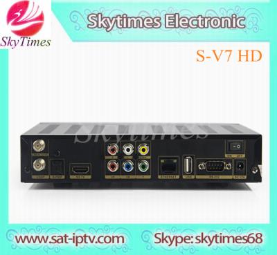 China SKYBOX V7 Digital Satellite Receiver S V7 S-V7 with AV output VFD 3g for sale